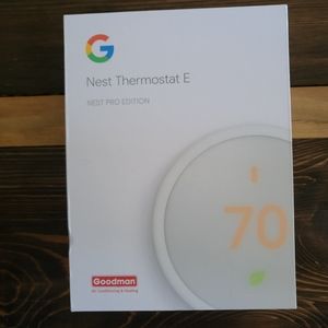 Google Nest Thermostat E Pro